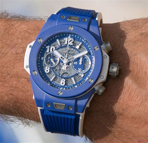 hublot blue and white|Hublot watches blue.